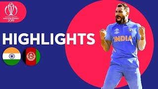 Afghanistan SO Close To Upset  India v Afghanistan  Match Highlights  ICC Cricket World Cup 2019 [upl. by Johnath]