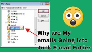 How to Stop Outlook 2016 From Moving Emails to Junk or Spam Folder [upl. by Cock]