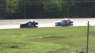 Wiscasset Speedway Thunder 4 Heat 1 61816 [upl. by Fontana764]