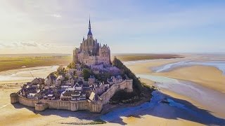 Exploring Incredible ISLAND MONASTERY Mont SaintMichel France [upl. by Weihs]