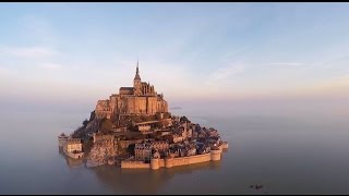 The Magical MontSaintMichel an Island once more at high tide [upl. by Hulbard]